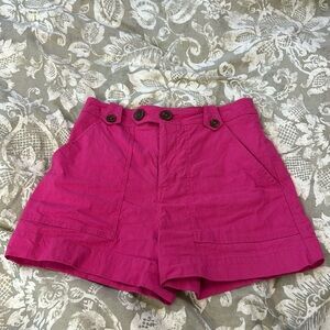 Excellent condition Maeve by Anthropologie shorts. Pink color. Size 0